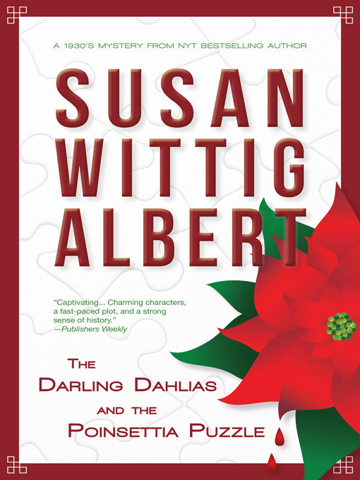 Cover image for The Darling Dahlias and the Poinsettia Puzzle